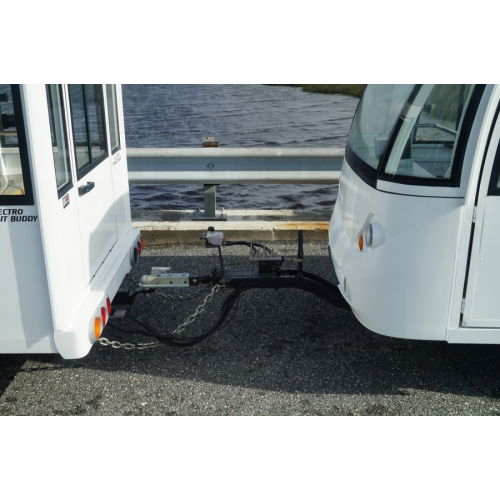 MotoEV Electro Transit Buddy 28 Passenger Hard Door Tram image 12