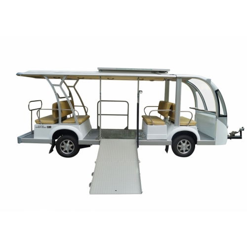 MotoEV Electro Transit Buddy 11 Passenger ADA Trailer image 2