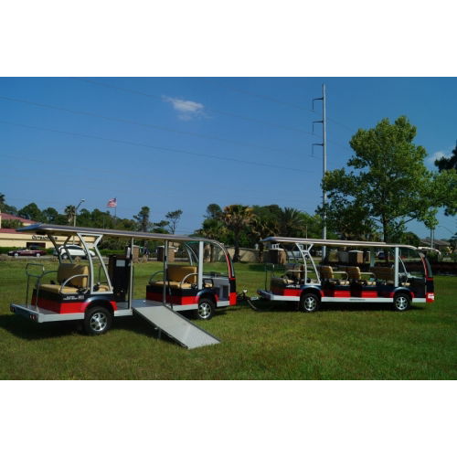 MotoEV Electro Transit Buddy 11 Passenger ADA Trailer image 3