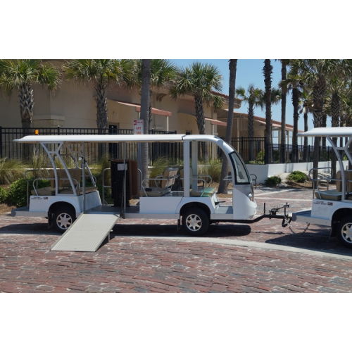 MotoEV Electro Transit Buddy 11 Passenger ADA Trailer image 4