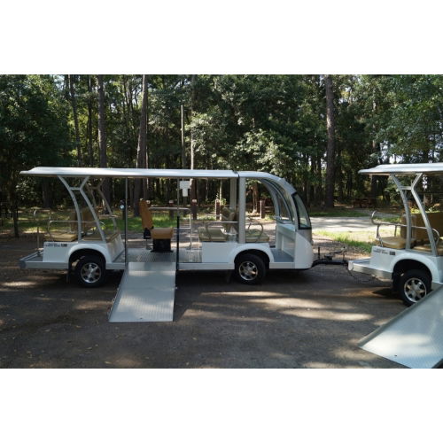 MotoEV Electro Transit Buddy 11 Passenger ADA Trailer image 5