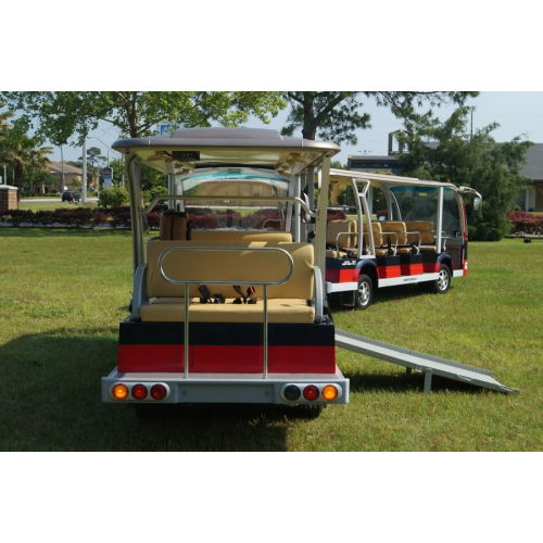 MotoEV Electro Transit Buddy 11 Passenger ADA Trailer image 7