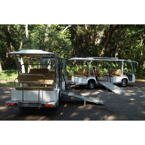 MotoEV Electro Transit Buddy 11 Passenger ADA Trailer image 11