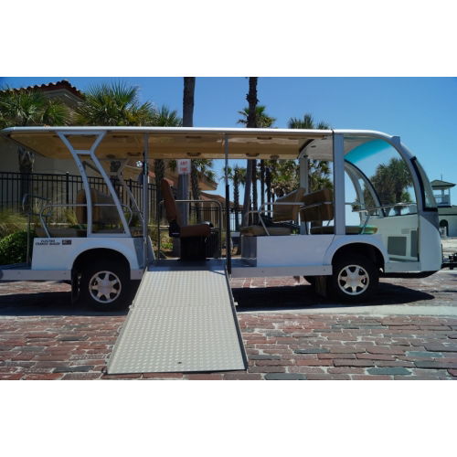 MotoEV Electro Transit Buddy 11 Passenger ADA Trailer image 12