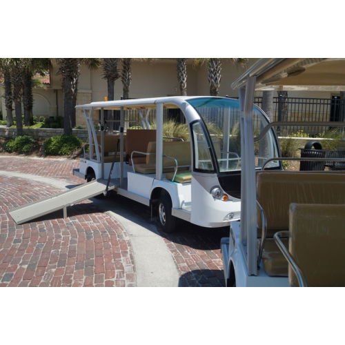 MotoEV Electro Transit Buddy 11 Passenger ADA Trailer image 8