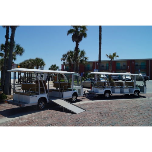MotoEV Electro Transit Buddy 11 Passenger ADA Trailer image 10