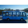 MotoEV Electro Transit Buddy 15 Passenger XE Hard Door Shuttle blue right side