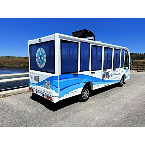 Parking Lot Transport Electric Shuttles