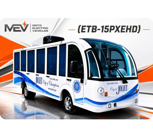 15 Passenger Hard Door Shuttle | 15 Seater Electric Vehicle