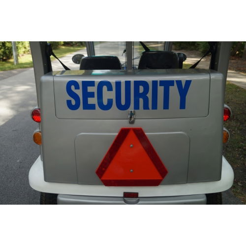 MotoEV Electro Bubble Buddy LSV 4 Passenger Security image 8