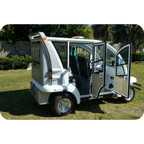 MotoEV Electro Bubble Buddy LSV 4 Passenger Security Hard Door image 3