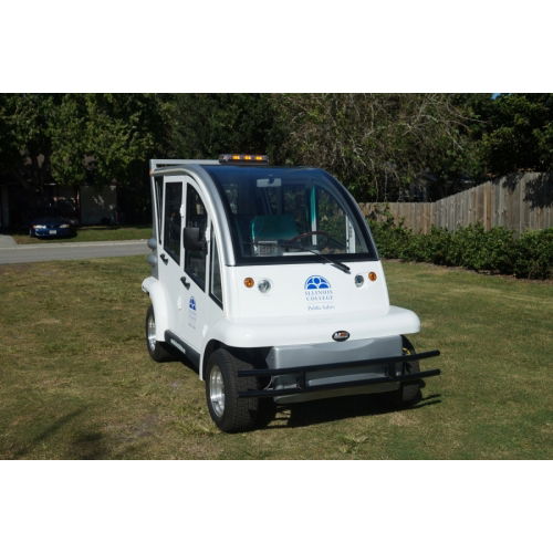 MotoEV Electro Bubble Buddy LSV 4 Passenger Security Hard Door image 5