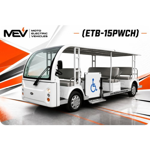 MotoEV Electro Transit Buddy 15 Passenger Wheelchair Shuttle - Photo 1