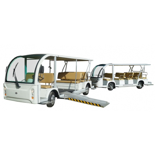 MotoEV Electro Transit Buddy 31 Passenger + 1 Wheelchair Electric Tram image 7
