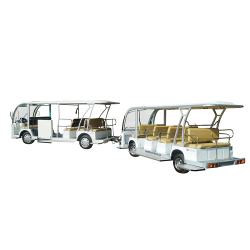 MotoEV Electro Transit Buddy 31 Passenger + 1 Wheelchair Electric Tram image 3