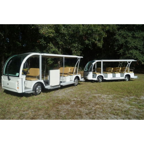 MotoEV Electro Transit Buddy 31 Passenger + 1 Wheelchair Electric Tram image 8