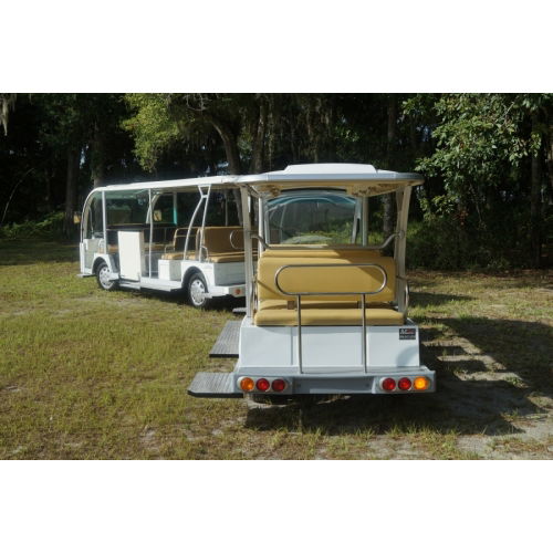 MotoEV Electro Transit Buddy 31 Passenger + 1 Wheelchair Electric Tram image 4