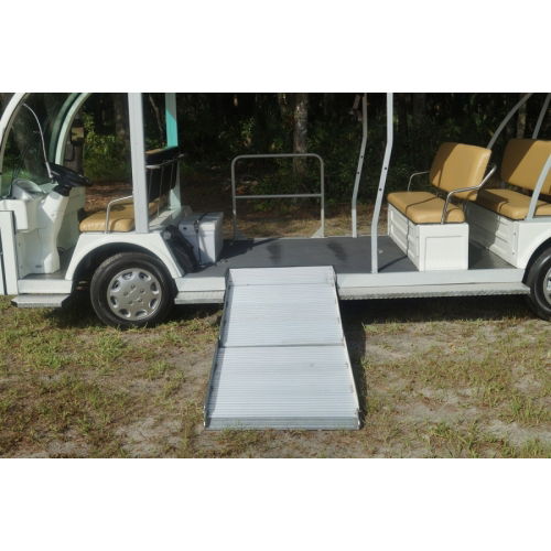 MotoEV Electro Transit Buddy 31 Passenger + 1 Wheelchair Electric Tram image 11