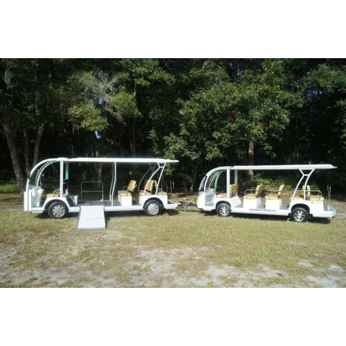 MotoEV Electro Transit Buddy 31 Passenger + 1 Wheelchair Electric Tram image 12