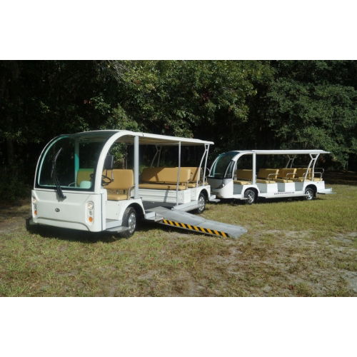 MotoEV Electro Transit Buddy 31 Passenger + 1 Wheelchair Electric Tram image 10