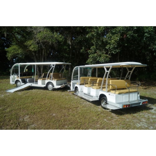 MotoEV Electro Transit Buddy 31 Passenger + 1 Wheelchair Electric Tram image 13
