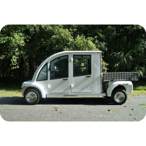 MotoEV Electro Bubble Buddy LSV 4 Passenger Utility Hard Door  image 2
