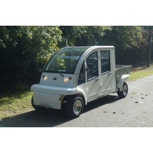 MotoEV Electro Bubble Buddy LSV 4 Passenger Utility Hard Door image 4
