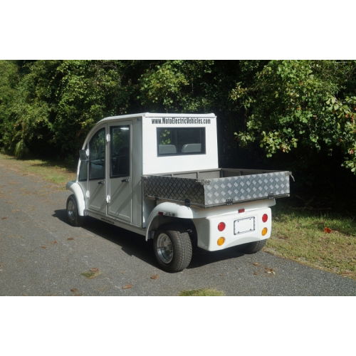 MotoEV Electro Bubble Buddy LSV 4 Passenger Utility Hard Door  image 6