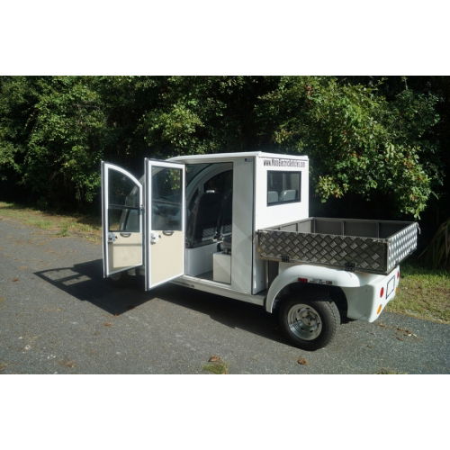 MotoEV Electro Bubble Buddy LSV 4 Passenger Utility Hard Door image 9