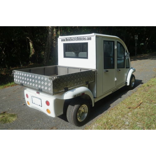 MotoEV Electro Bubble Buddy LSV 4 Passenger Utility Hard Door image 10