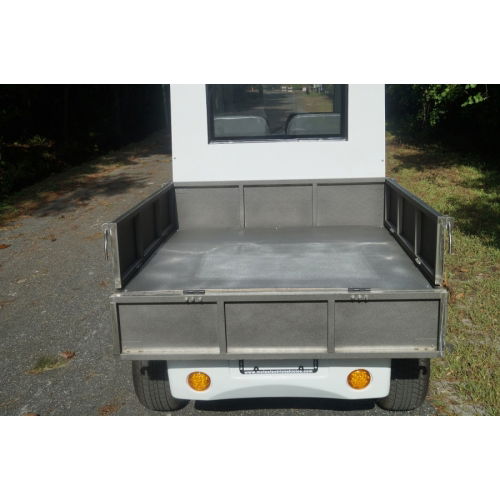 MotoEV Electro Bubble Buddy LSV 4 Passenger Utility Hard Door image 11