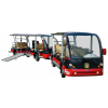 MotoEV Electro Transit Buddy 27 Passenger ADA Tram front 3