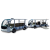 MotoEV Electro Transit Buddy 27 Passenger ADA Tram white