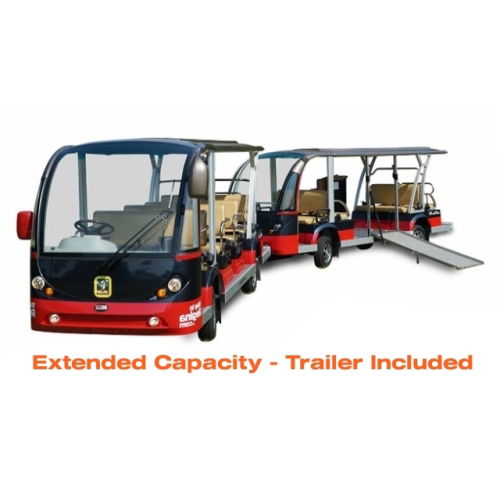 MotoEV Electro Transit Buddy 27 Passenger ADA Tram