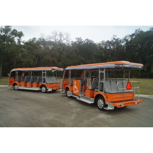 MotoEV Electro Transit Buddy 40 Passenger + 1 Wheelchair Electric Tram image 6