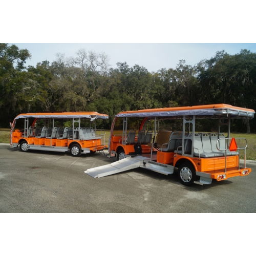 MotoEV Electro Transit Buddy 40 Passenger + 1 Wheelchair Electric Tram image 5