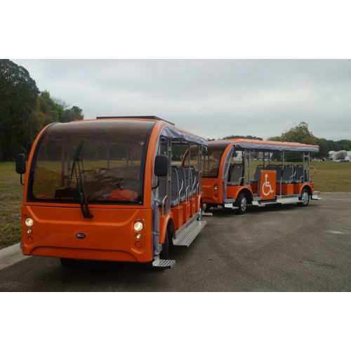 MotoEV Electro Transit Buddy 40 Passenger + 1 Wheelchair Electric Tram image 10