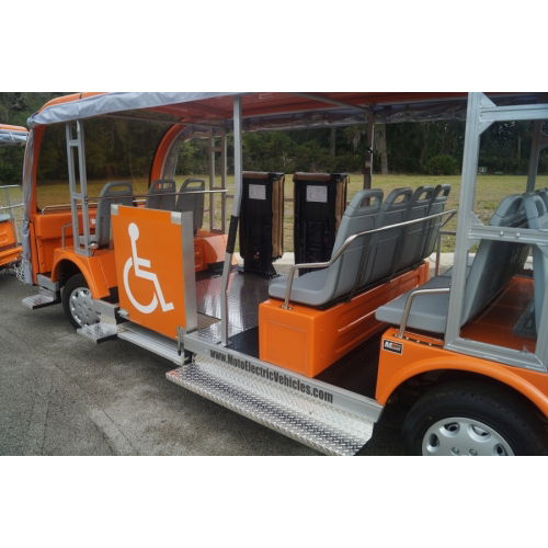 MotoEV Electro Transit Buddy 40 Passenger + 1 Wheelchair Electric Tram image 11