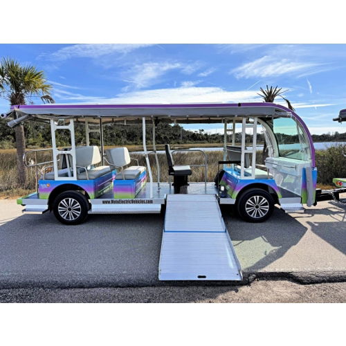 Moto Electric Vehicles Electric Trams Made in Florida