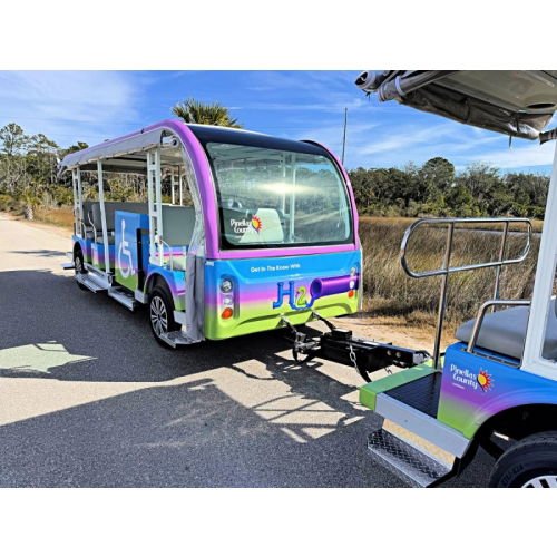 Guest Electric Shuttle for Mass Transportation