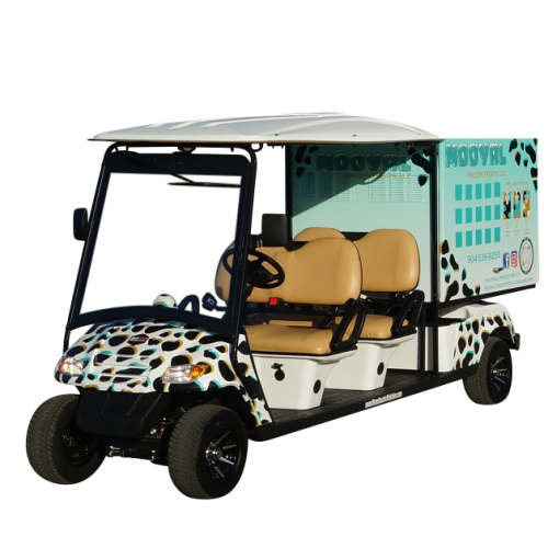 MotoEV Electro Neighborhood Buddy 4 Passenger Utility  front