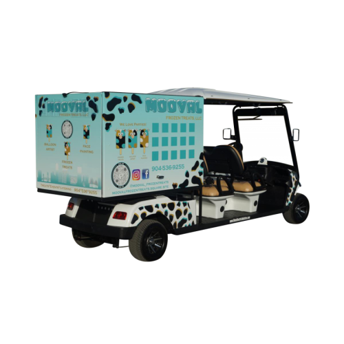 MotoEV Electro Neighborhood Buddy 4 Passenger Utility back
