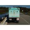 MotoEV Electro Neighborhood Buddy 4 Passenger Shuttle back angle