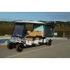 MotoEV Electro Neighborhood Buddy 4 Passenger Shuttle left angle
