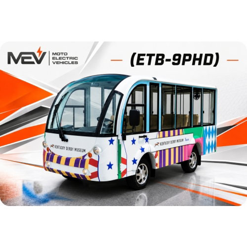 MotoEV Electro Transit Buddy 9 Passenger Hard Door Shuttle - Photo 1